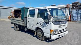 1997 Isuzu N Series 100p NKR275C Double cab flat deck GCM 6,800kg Photo
