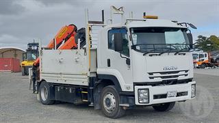 2019 Isuzu F Series FTR750 AMT Crane Truck GCM 24,000kg Photo