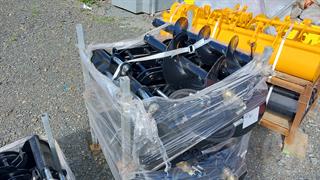 Lot of Mini Excavator Attachments Photo