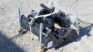 Lot Of Mini Excavator Attachments Photo