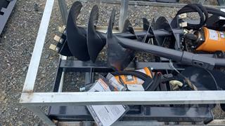 Wolverine ADB-13-1218R Standard Skidsteer Auger Attachment Photo