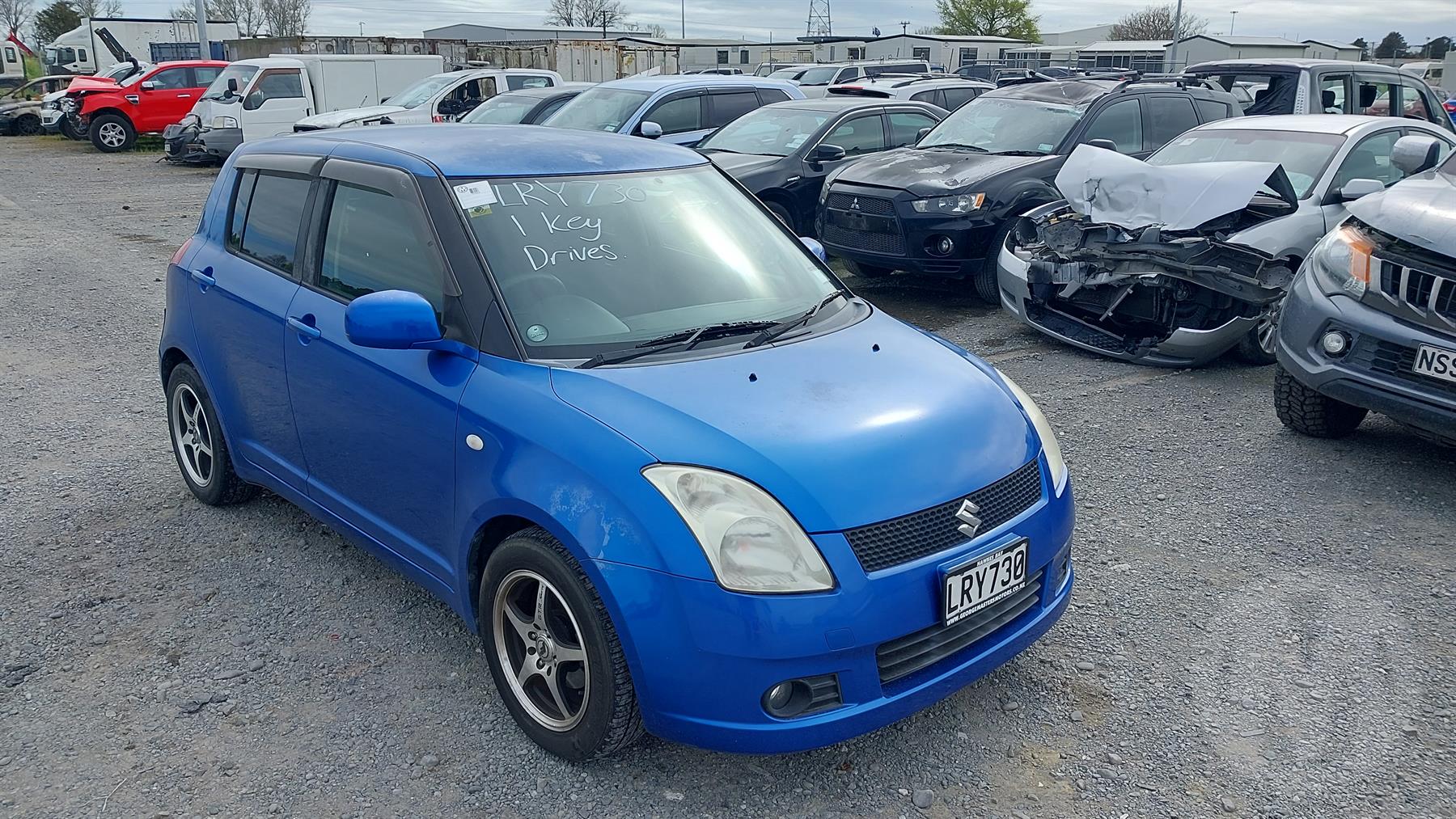 Damaged 2006 Suzuki Swift Hatch – Accident Damaged Hatch and Salvage ...